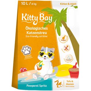 Kitty Bay 10L KittyBay Pawperol Spritz Tofu en Cassave kattenbakvulling Kitty Bay 10L KittyBay Pawperol Spritz Tofu en Cassave kattenbakvulling