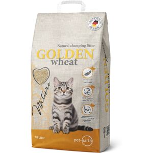 18l Golden Nature Tarwe kattenbakvulling 18l Golden Nature Tarwe kattenbakvulling