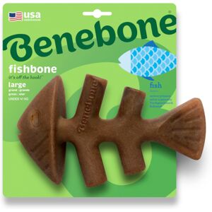 Benebone Visgraat Large ca. L 21 x B 12 cm Kauwspeeltje voor honden Benebone Visgraat Large ca. L 21 x B 12 cm Kauwspeeltje voor honden
