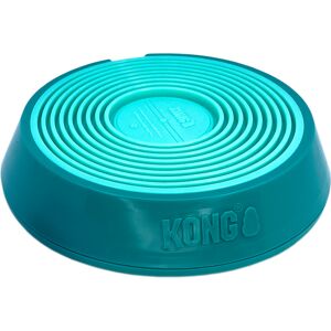 KONG Licks Spinz groenblauw hondenspeeltje, maat L: ca. Ø20,3x4,5cm KONG Licks Spinz groenblauw hondenspeeltje, maat L: ca. Ø20,3x4,5cm