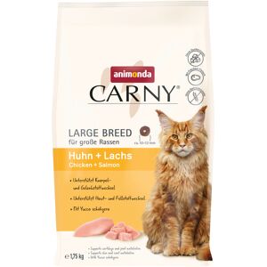 1,75kg animonda Carny Large Breed kip + zalm droogvoer voor katten 1,75kg animonda Carny Large Breed kip + zalm droogvoer voor katten