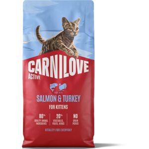 6 kg Carnilove Active Kitten met zalm en kalkoen droog kattenvoer 6 kg Carnilove Active Kitten met zalm en kalkoen droog kattenvoer