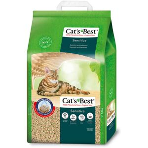 Cat's Best 20l (ca. 7,2kg) Sensitive Cat´s Best Kattenbakvulling Cat's Best 20l (ca. 7,2kg) Sensitive Cat´s Best Kattenbakvulling