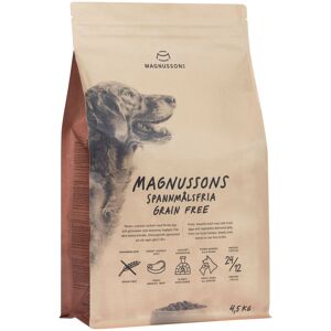 4.5kg Grain Free Magnusson Droog Hondenvoer 4.5kg Grain Free Magnusson Droog Hondenvoer