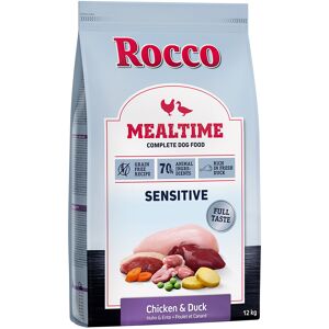 12kg Mealtime Sensitive Kip en Eend Rocco Hondenvoer 12kg Mealtime Sensitive Kip en Eend Rocco Hondenvoer