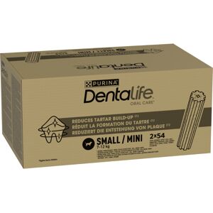108 stuks voor kleine honden Purina Dentalife Tandverzorgingssnacks 108 stuks voor kleine honden Purina Dentalife Tandverzorgingssnacks