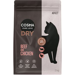 2kg Cosma Katten Droogvoer Rund & Kip 2kg Cosma Katten Droogvoer Rund & Kip