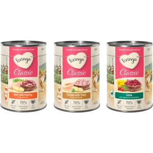 6x400g Classic Meat Mixpakket 3 (3 Smaken) Feringa Kattenvoer 6x400g Classic Meat Mixpakket 3 (3 Smaken) Feringa Kattenvoer