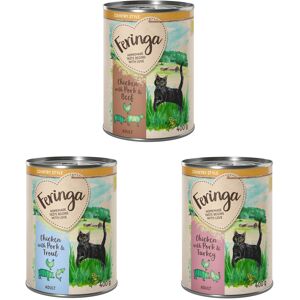 Feringa Country Style Menu 6 x 400 g - Mixpakket 1: Kalkoen, Rund, Forel Feringa Country Style Menu 6 x 400 g - Mixpakket 1: Kalkoen, Rund, Forel