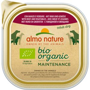 9x300g Almo Nature BioOrganic Maintenance Rund & Groenten Hondenvoer 9x300g Almo Nature BioOrganic Maintenance Rund & Groenten Hondenvoer