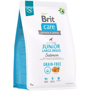 3kg Brit Care Dog Graanvrij Junior Large Breed Zalm & Aardappel droogvoer voor honden 3kg Brit Care Dog Graanvrij Junior Large Breed Zalm & Aardappel droogvoer voor honden
