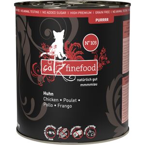 6 x 800g catz finefood Purrrr No.103 Kip natvoer voor katten 6 x 800g catz finefood Purrrr No.103 Kip natvoer voor katten