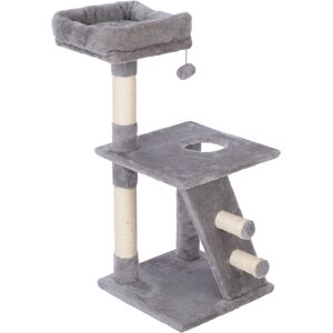 zooplus Basics krabpaal, kleine grijze kat zooplus Basics krabpaal, kleine grijze kat