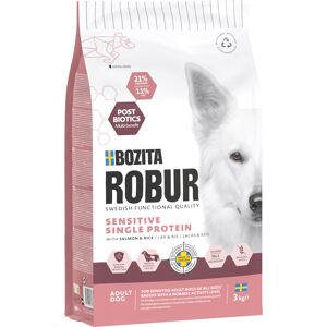 Bozita Robur Sensitive Enkelvoudig Eiwit Zalm & Rijst - 3 kg Bozita Robur Sensitive Enkelvoudig Eiwit Zalm & Rijst - 3 kg
