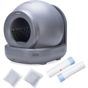 Starterset: beeztees Automatische Kattenbak Moeza + 12x Kattenbakkorrelszakken + 12x Filters Starterset: beeztees Automatische Kattenbak Moeza + 12x Kattenbakkorrelszakken + 12x Filters