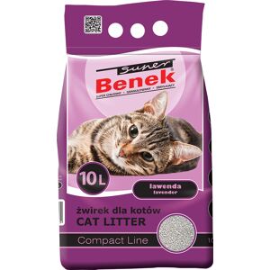 2x10l Compact Lawenda (Lavendel) Super Benek Kattenbakvulling 2x10l Compact Lawenda (Lavendel) Super Benek Kattenbakvulling