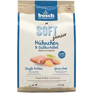2,5 kg Bosch HPC Soft Junior Kip & Zoete Aardappel Hondenvoer 2,5 kg Bosch HPC Soft Junior Kip & Zoete Aardappel Hondenvoer
