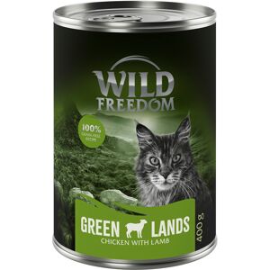 6x400g Adult Green Lands Lam & Kip Wild Freedom Kattenvoer 6x400g Adult Green Lands Lam & Kip Wild Freedom Kattenvoer