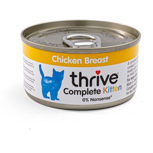 Thrive 12x75g Complete Kitten Kip Complete Kattenvoer nat Thrive 12x75g Complete Kitten Kip Complete Kattenvoer nat