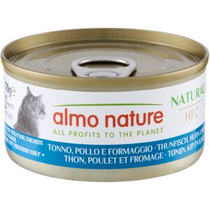 Almo Nature 70g 24 x 70 g Tonijn Almo Nature HFC Natural kattenvoer Almo Nature 70g 24 x 70 g Tonijn Almo Nature HFC Natural kattenvoer