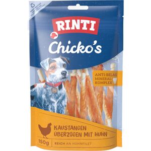 18x 150g RINTI Chicko Kauwsticks Klein Kip Hondensnacks 18x 150g RINTI Chicko Kauwsticks Klein Kip Hondensnacks