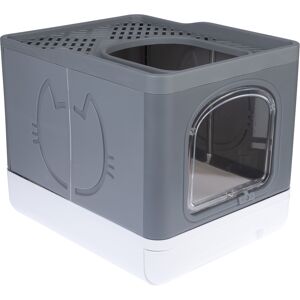 TIAKI Hop-In kattenbak Jax donkergrijs TIAKI Hop-In kattenbak Jax donkergrijs