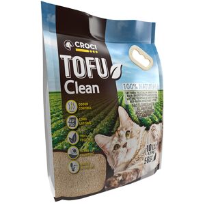 10 l (ca. 4,5 kg) Croci Tofu Clean Kattenbakvulling 10 l (ca. 4,5 kg) Croci Tofu Clean Kattenbakvulling