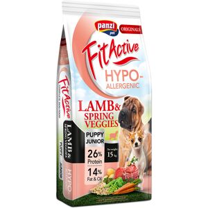 15 kg FitActive Originals Puppy Hypoallergenic lam hondenvoer droog 15 kg FitActive Originals Puppy Hypoallergenic lam hondenvoer droog