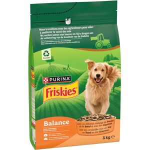 3x3kg Purina FRISKIES Balance dog met kip, rundvlees en groenten droogvoer voor honden 3x3kg Purina FRISKIES Balance dog met kip, rundvlees en groenten droogvoer voor honden