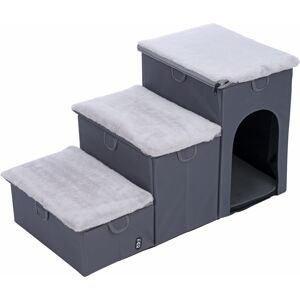 TIAKI Opvouwbare trap, 3 treden 76x39x41cm hond TIAKI Opvouwbare trap, 3 treden 76x39x41cm hond