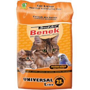 25l Super Benek universele kattenbakvulling 25l Super Benek universele kattenbakvulling