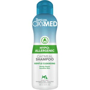 Voordeelpakket: 2x355ml TropiClean OxyMed Hypoallergene Shampoo voor Huisdieren Voordeelpakket: 2x355ml TropiClean OxyMed Hypoallergene Shampoo voor Huisdieren