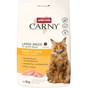 10kg animonda Carny Large Breed kip + zalm droogvoer voor katten 10kg animonda Carny Large Breed kip + zalm droogvoer voor katten