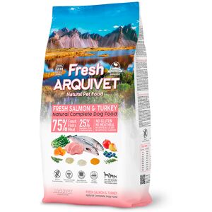 10kg Arquivet Fresh Zalm & Kalkoen droogvoer voor honden 10kg Arquivet Fresh Zalm & Kalkoen droogvoer voor honden