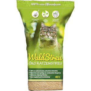40l WaldStreu klonterende kattenbakvulling 40l WaldStreu klonterende kattenbakvulling