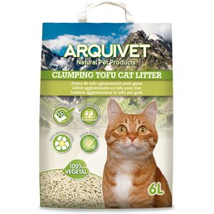 Dubbelpak: 2 x 6L Arquivet klonterende kattenbakvulling met tofu Dubbelpak: 2 x 6L Arquivet klonterende kattenbakvulling met tofu