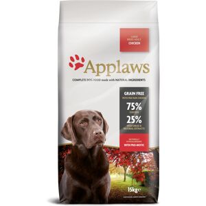 15 kg Adult Large Breed Kip Applaws Hondenvoer 15 kg Adult Large Breed Kip Applaws Hondenvoer