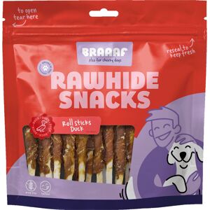 2x30 stuks Roll Sticks Kauwrollen Eend (12,5cm) Braaaf Hondensnacks 2x30 stuks Roll Sticks Kauwrollen Eend (12,5cm) Braaaf Hondensnacks