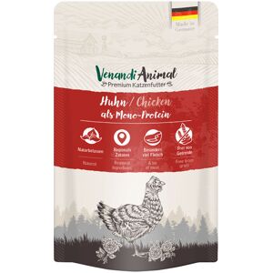 12x125g Venandi Animal Monoprotein Kip kattenvoer nat 12x125g Venandi Animal Monoprotein Kip kattenvoer nat