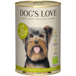 Dog´s Love 6x 400g Dog's Love Organic Kip Hondenvoer Nat Dog´s Love 6x 400g Dog's Love Organic Kip Hondenvoer Nat