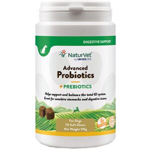 NaturVet Advanced Probiotics +70 Chews aanvullend diervoeder voor honden NaturVet Advanced Probiotics +70 Chews aanvullend diervoeder voor honden