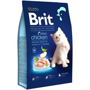 8kg Brit Premium by Nature Cat Kitten kippenvoer droog 8kg Brit Premium by Nature Cat Kitten kippenvoer droog