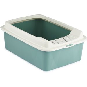 Rotho MyPet kattenbak Eco Bonnie, M maretak groen/wit kat Rotho MyPet kattenbak Eco Bonnie, M maretak groen/wit kat