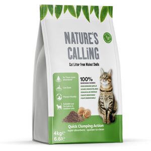 Nature's Calling Kattenbakvulling - Dubbelpak: 2 x 4 kg Nature's Calling Kattenbakvulling - Dubbelpak: 2 x 4 kg