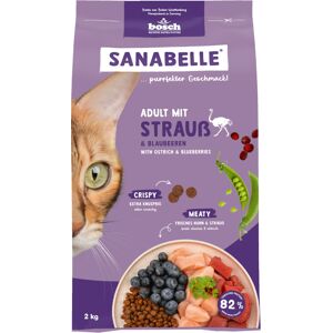 Sanabelle Adult met Struisvogel Kattenvoer - 2 kg Sanabelle Adult met Struisvogel Kattenvoer - 2 kg