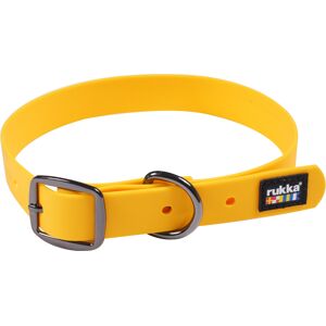 Rukka Pets Rukka Biodipro halsband, geel maat L 45-55cm nekomtrek, 30mm breed hond Rukka Pets Rukka Biodipro halsband, geel maat L 45-55cm nekomtrek, 30mm breed hond