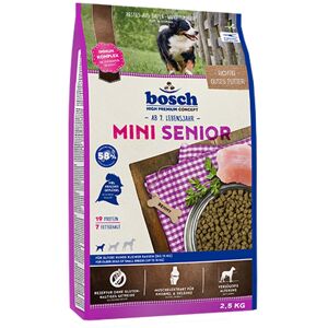 2x2,5kg bosch Mini Senior Hondenvoer 2x2,5kg bosch Mini Senior Hondenvoer