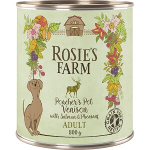 6x800g Adult Wild & Fazant met Zalm Rosie's Farm Hondenvoer nat 6x800g Adult Wild & Fazant met Zalm Rosie's Farm Hondenvoer nat