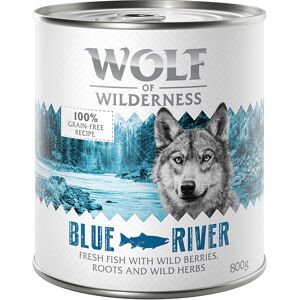 6x800g Blue River Vis Wolf of Wilderness Hondenvoer 6x800g Blue River Vis Wolf of Wilderness Hondenvoer