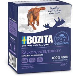 Bozita Hapjes in Gelei 12 x 370 g Hondenvoer - Kalkoen Bozita Hapjes in Gelei 12 x 370 g Hondenvoer - Kalkoen